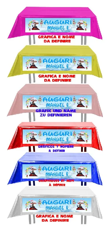 Zorro and friends Tovaglia Compleanno - immagine 2