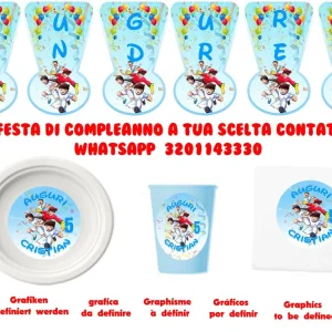 Tsubasa Festa Compleanno Disponibile da Bambina e Bambino