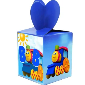 Bob il treno scatole da party per Feste,Compleanno,Bomboniere
