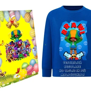 Brawl star shower Pasqualone Felpa Primaverile SPEDIZIONE GRATUITA FINO AL 16 Marzo 2025