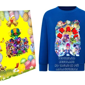 Brawl star shower Pasqualone Felpa Primaverile SPEDIZIONE GRATUITA FINO AL 16 Marzo 2025