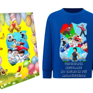 Tsubasa soccer Game Pasqualone Felpa Primaverile SPEDIZIONE GRATUITA FINO AL 16 Marzo 2025