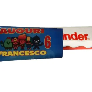 Brawl and friends – Sacchetti carta rettangolari con chiusura, per barrette cioccolato