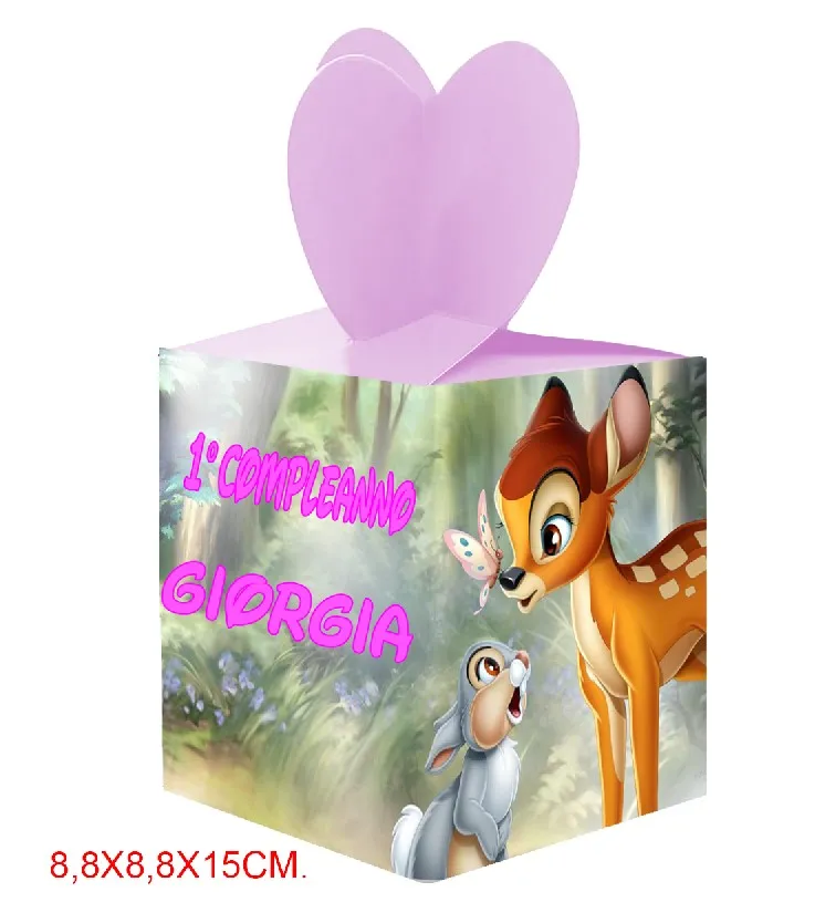 Bamby scatole da party per Feste,Compleanno,Bomboniere - immagine 2
