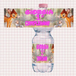 Etichetta bottiglia 500 ml  Giorgia