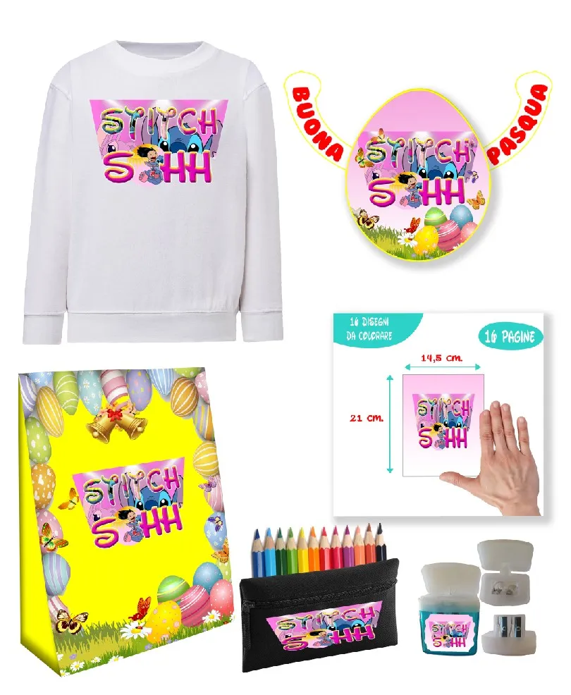 Stitch shower Pasqualone 2025 Pasqua - immagine 2