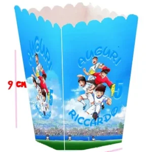 Capitan Tsubasa and Friends Scatole Popcorn/Patatine personalizzate