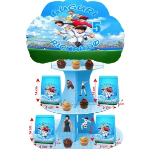 Capitan Tsubasa Alzatina Scenografica per Compleanno