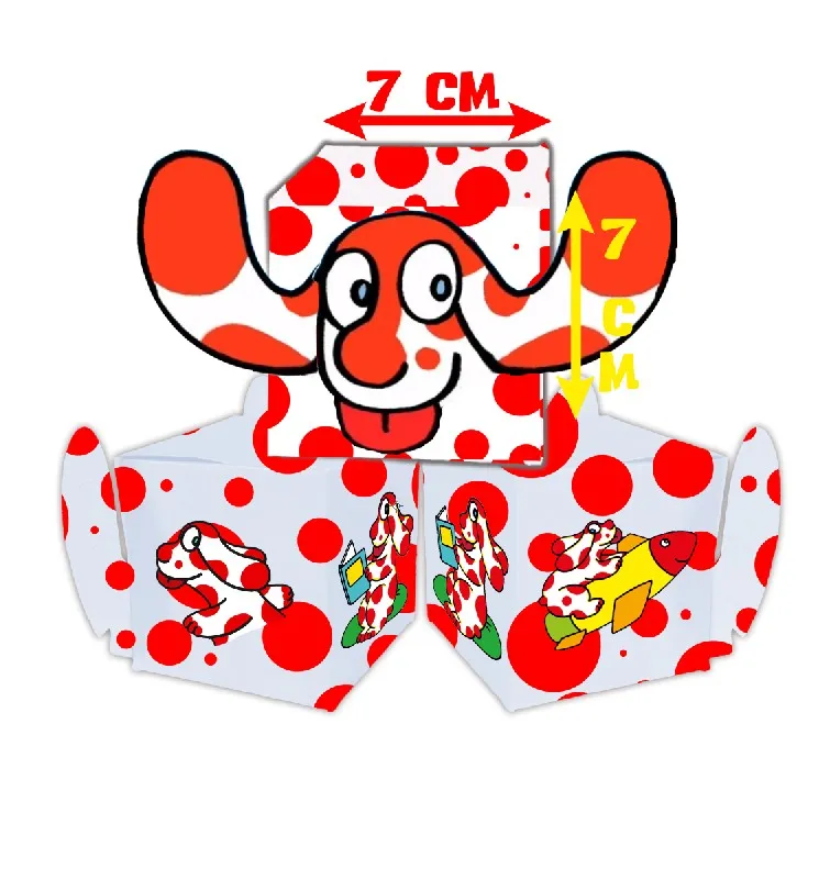 Pimpa scatole da party per Regalini Festa Scatola di Caramelle per Feste,Compleanno,Bomboniere ,Tema Personalizzabile!!! Festa di Compleanno Bambini