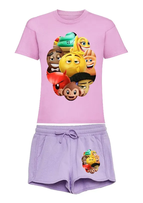 Emoji and friends Completino Bambina - immagine 2