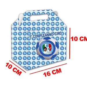 Napoli  Scatola da party per Regalini Festa