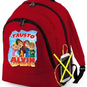 Zaino Alvin dimensioni: 30 x 43 x 20 cm.