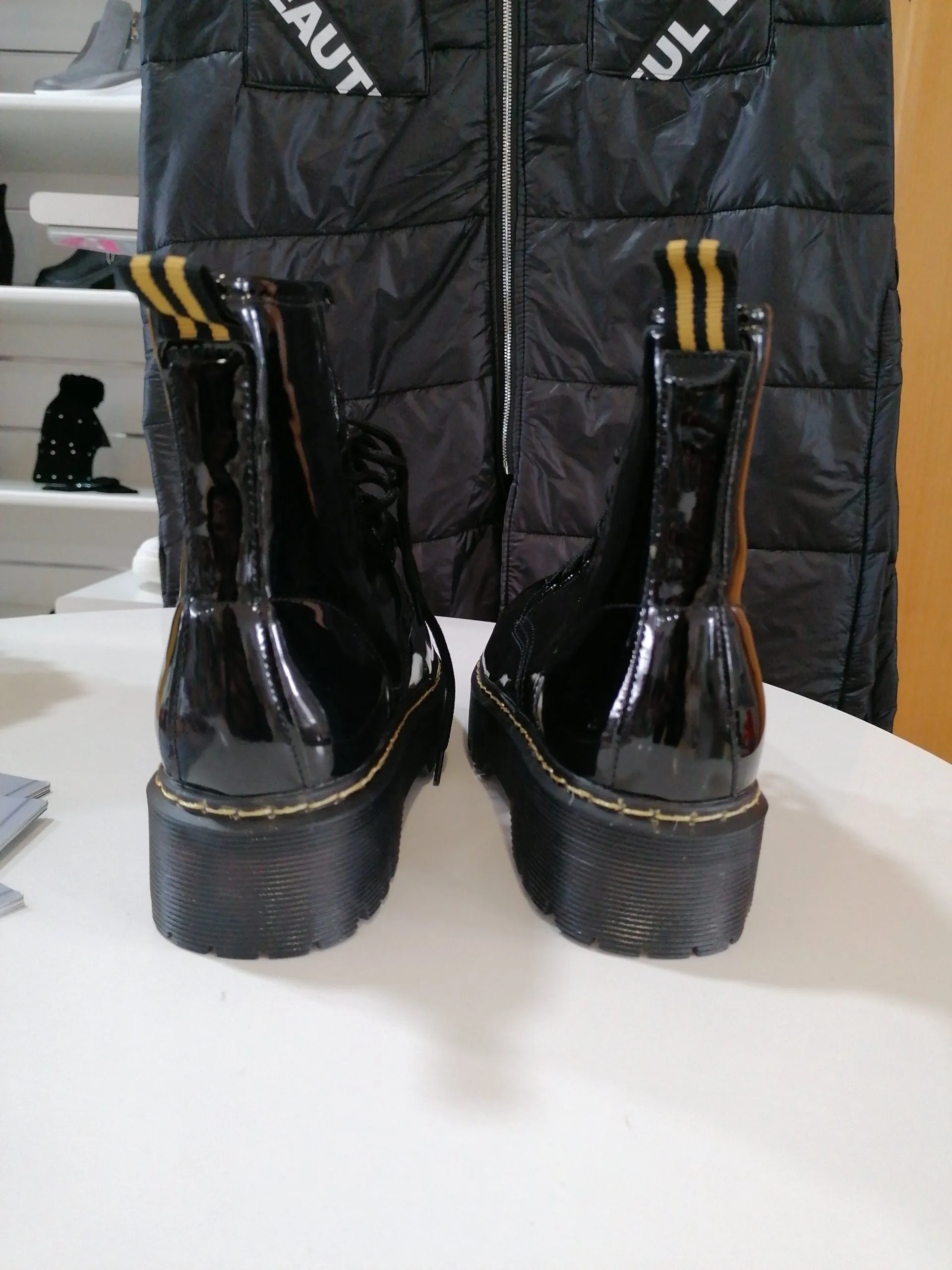 Stivali Anfibi lucido - immagine 5