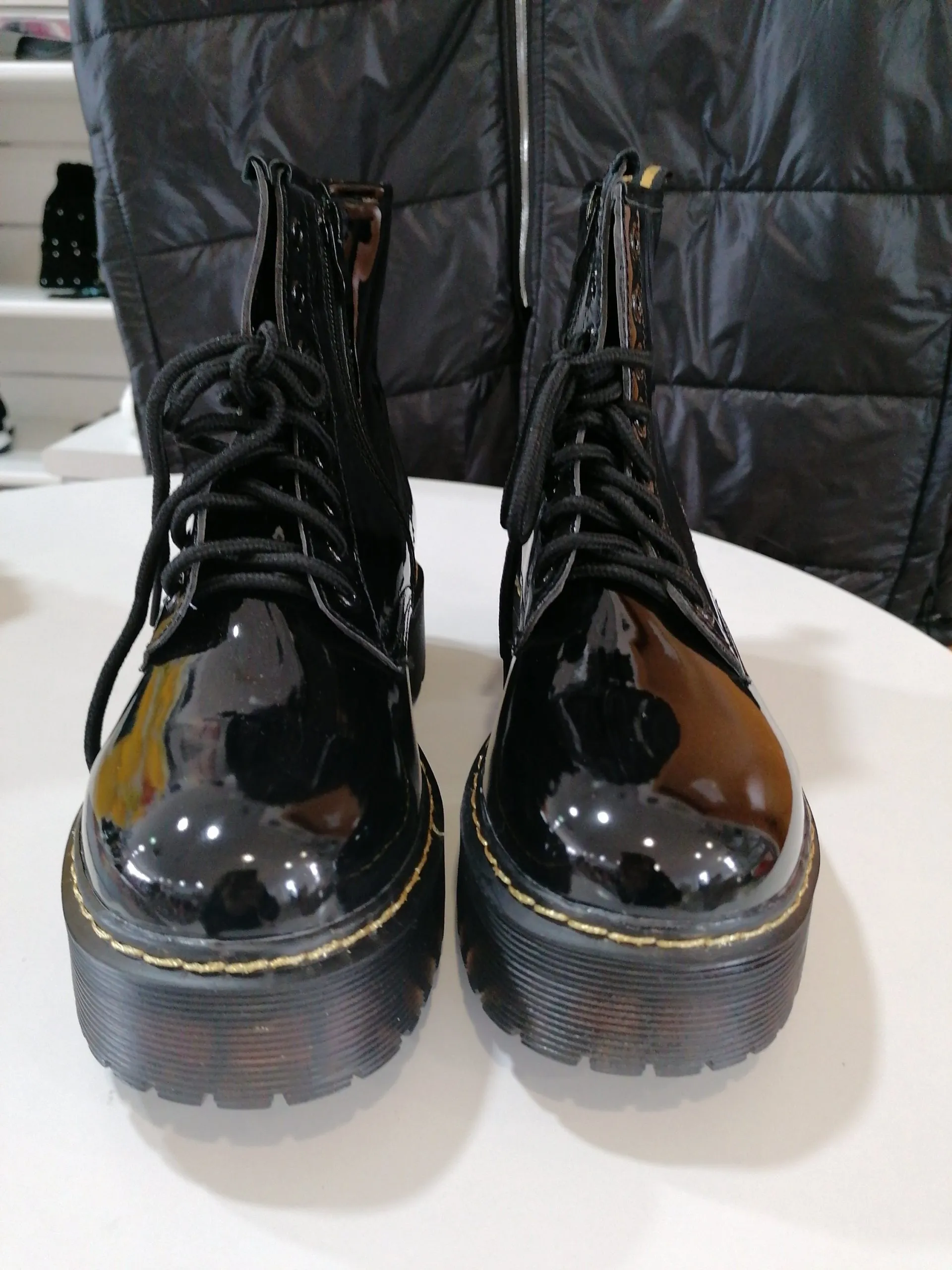 Stivali Anfibi lucido - immagine 6