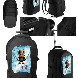 Trolley Scuola Brainrot Tung Tung LEO