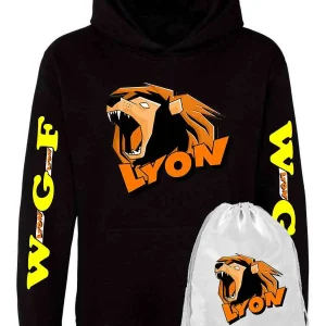 Felpa Cappuccio e Sacca LYON WGF Lyon Youtuber