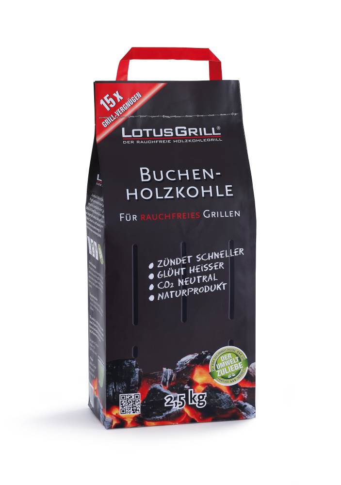 LotusGrill Classico Nero con Carbonella&Gel - immagine 8