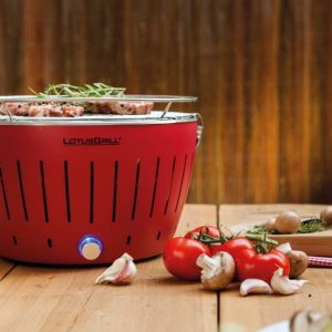 LotusGrill Classico Rosso con Carbonella&Gel