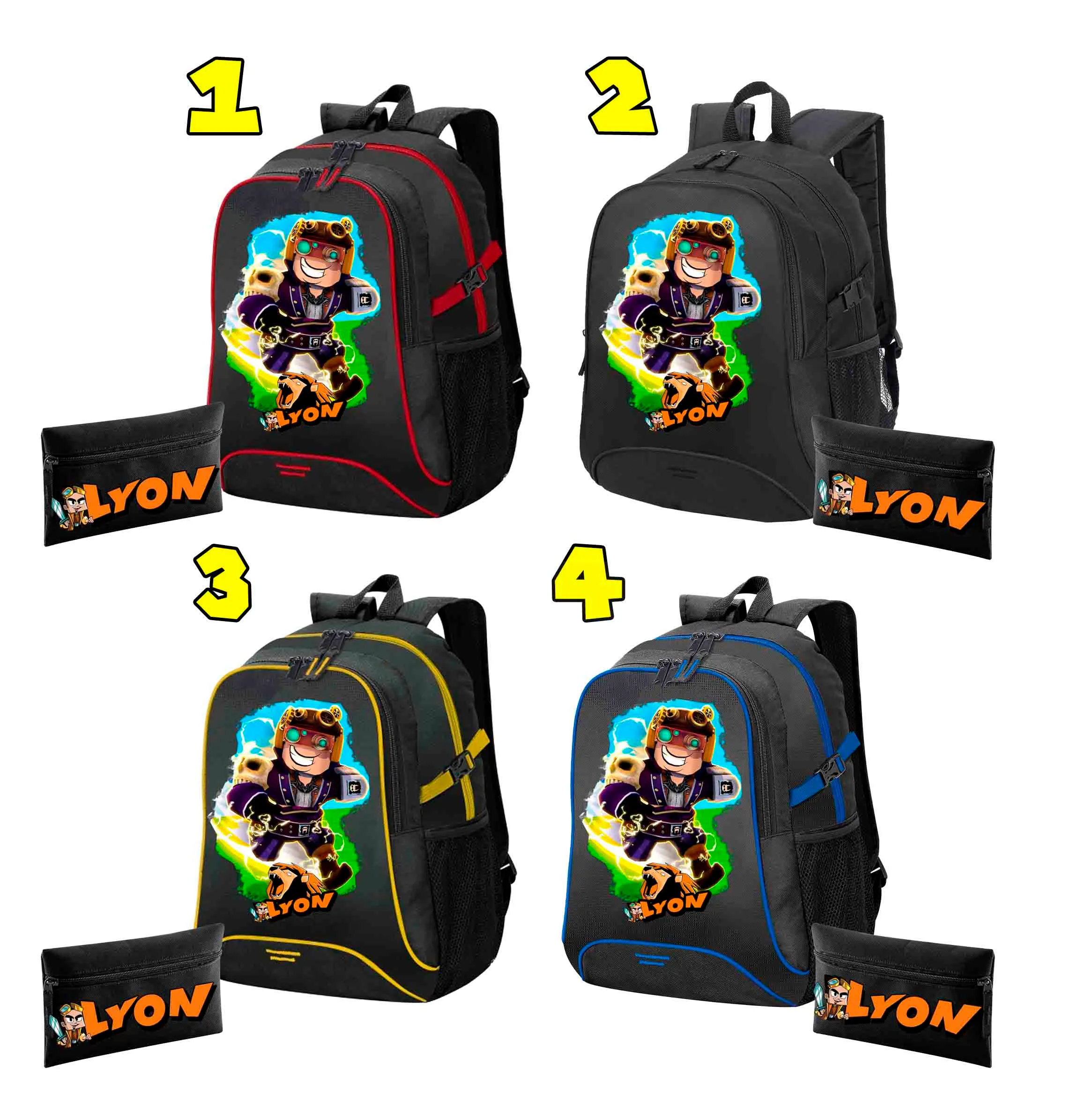 Lyon Zaino Roblox Scuola con portacolori - immagine 2