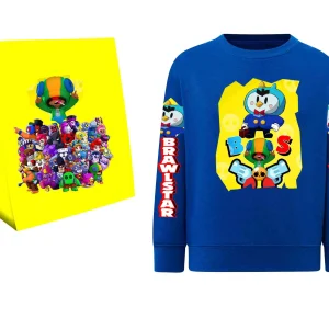 Felpa senza cappuccio Mr.P Brawl all friends Confezione regalo