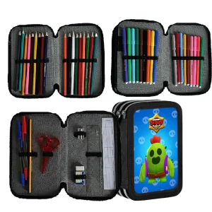 Astuccio scuola Brawl Spyke Completo 3 zip