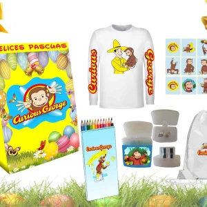 George and Friends George y sus amigos Caja de regalo de Felices Pascuas