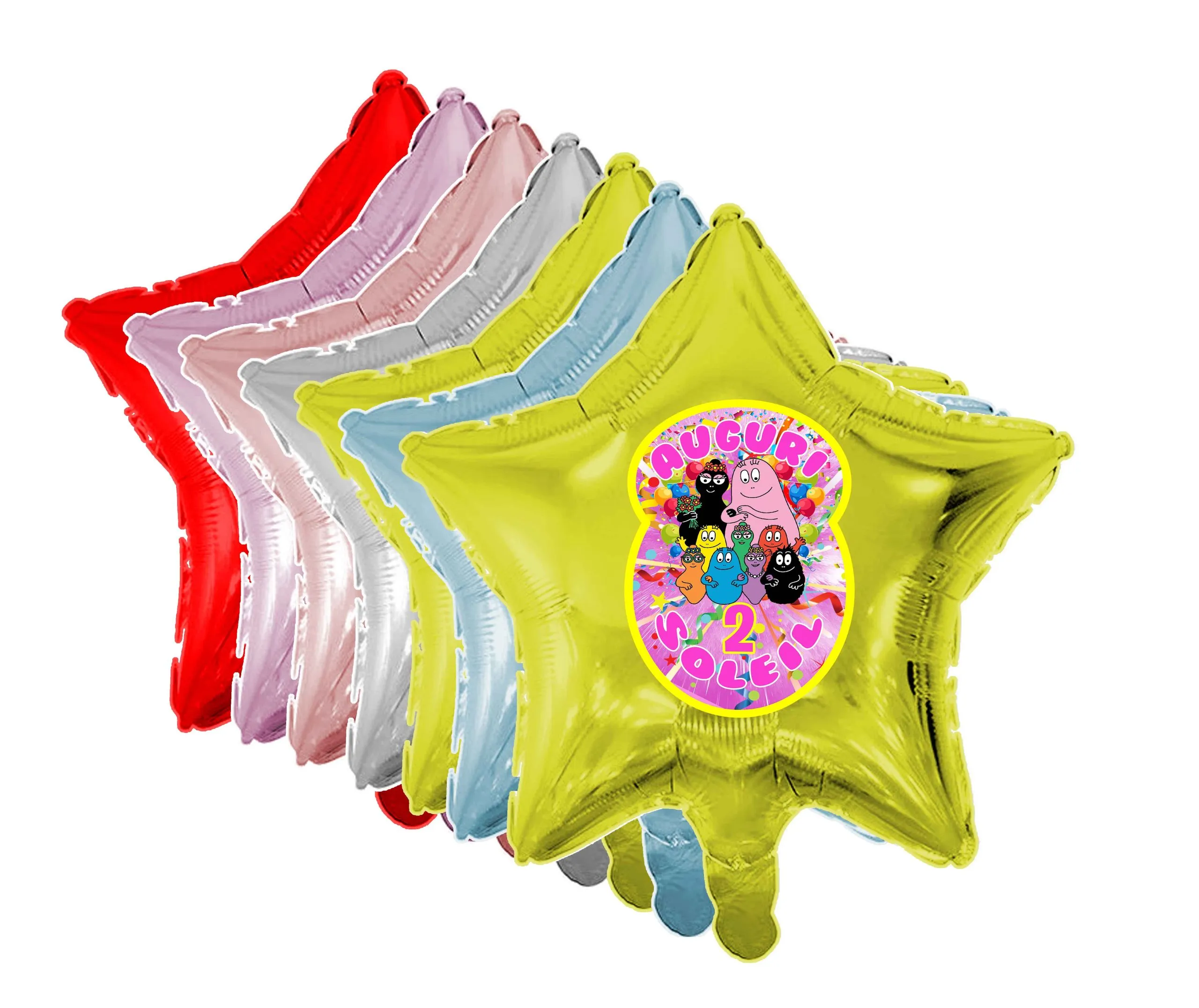 Barbapapa and friends pallone compleanno