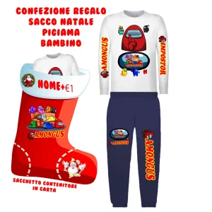 Amongus and Friends Calza Natalizia