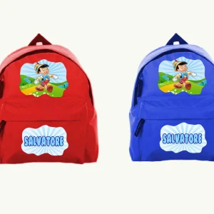 Zaino asilo Pinocchio and friends ZAINO SCUOLA MATERNA