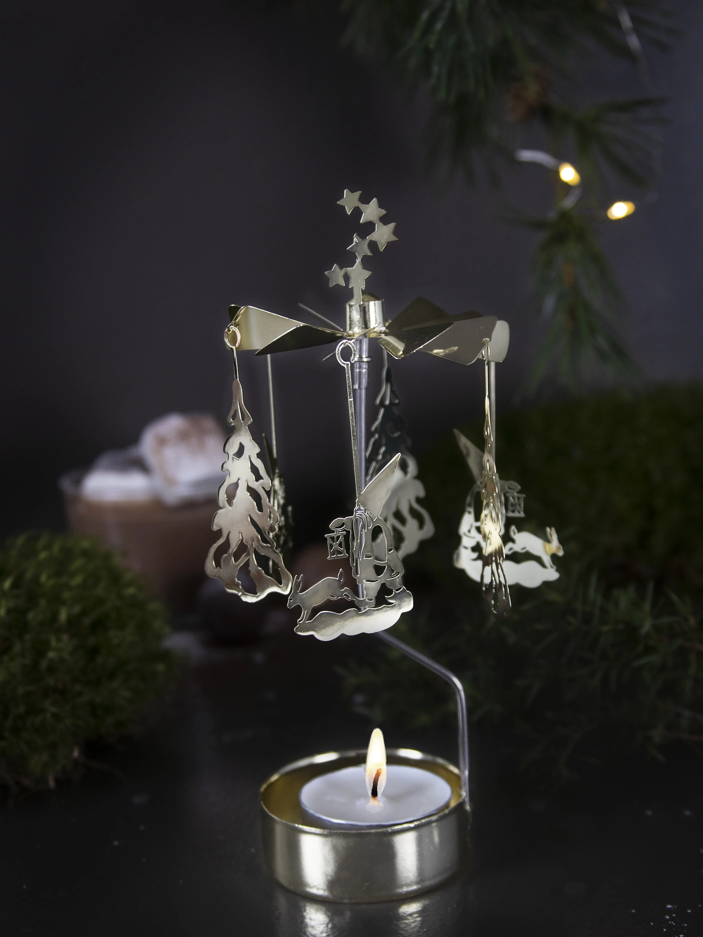 Giostrina Winterland Oro