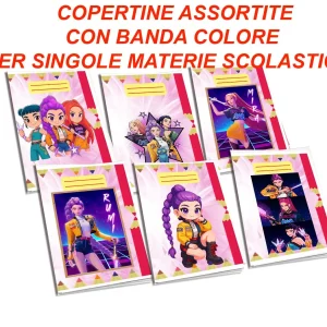 Rumi Mira Zoei Quaderno maxi Formato A4 (21Cm X 29,7Cm) Per Elementari E Medie– Carta 80G/Mq