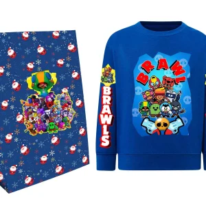 Felpa Brawl Stars senza cappuccio 1252