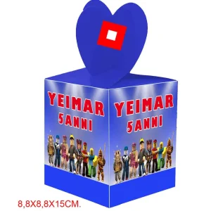 Roblox scatole da party per Regalini Festa