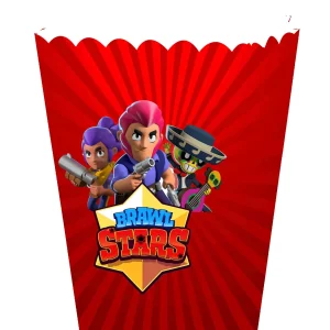 Brawl stars and Friends Scatole Popcorn/Patatine personalizzate