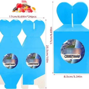 Scatole da party per Regalini Festa Scatola di Caramelle per Feste,Compleanno,Bomboniere ,Tema Personalizzabile!!! Festa di Compleanno Bambini