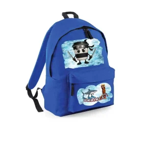 Brainrot Cappuccino Assasino Zaino Scuola dimensioni: 45 x 35 x 23 cm. senza tasche laterali