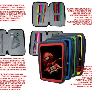 Astuccio scuola Spyder 3 zip VUOTO