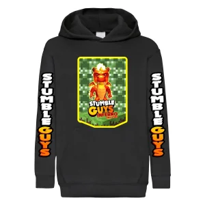 Stumble Guys Inferno Dragon Felpa con cappuccio Hoodie IT