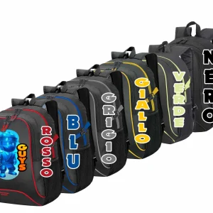 Stumble Guys Ninja blu  20 08 Zaino Scuola Personalizzato