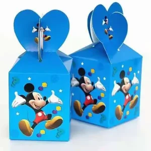 Topolino Scatole da party per Regalini Festa Scatola di Caramelle per Feste,Compleanno,Bomboniere ,Tema Personalizzabile!!! Festa di Compleanno Bambini