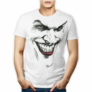 T-SHIRT MAGLIETTA TSHIRT DC COMICS JUSTICE LEAGUE SUICIDE SQUAD JOKER UOMO DONNA