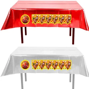 Basket Tovaglia plastificata 137cm. X 187 cm