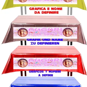 Tovaglia Compleanno Ballerina Cappuccina 1007