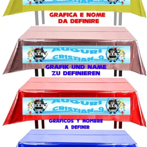 Tovaglia Compleanno Cappuccino Assassino