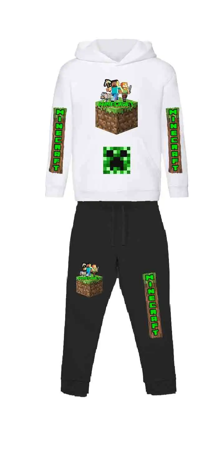 Minecraft and Friends company Tuta con Cappuccio 280gr - immagine 5