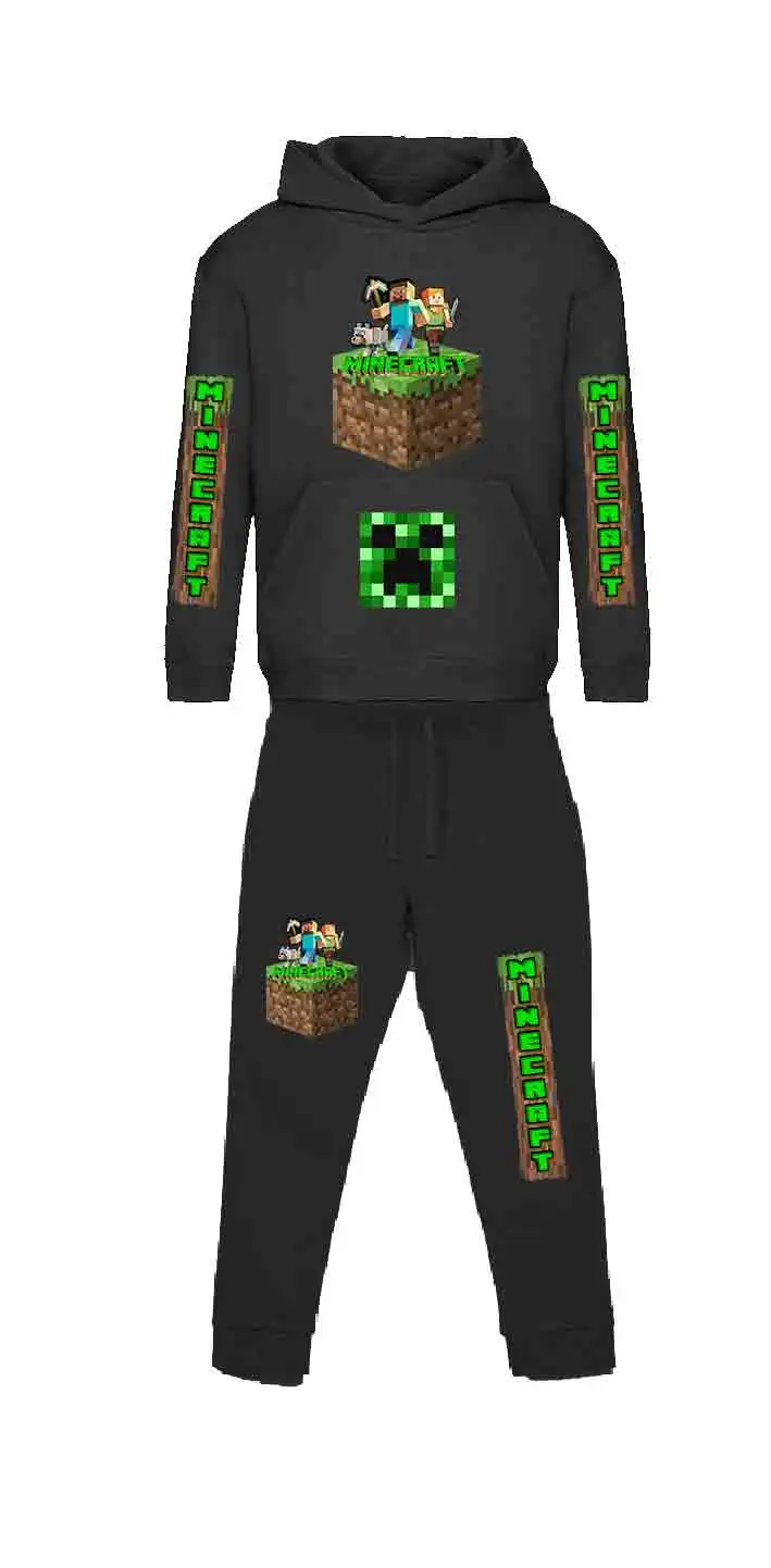 Minecraft and Friends company Tuta con Cappuccio 280gr - immagine 3