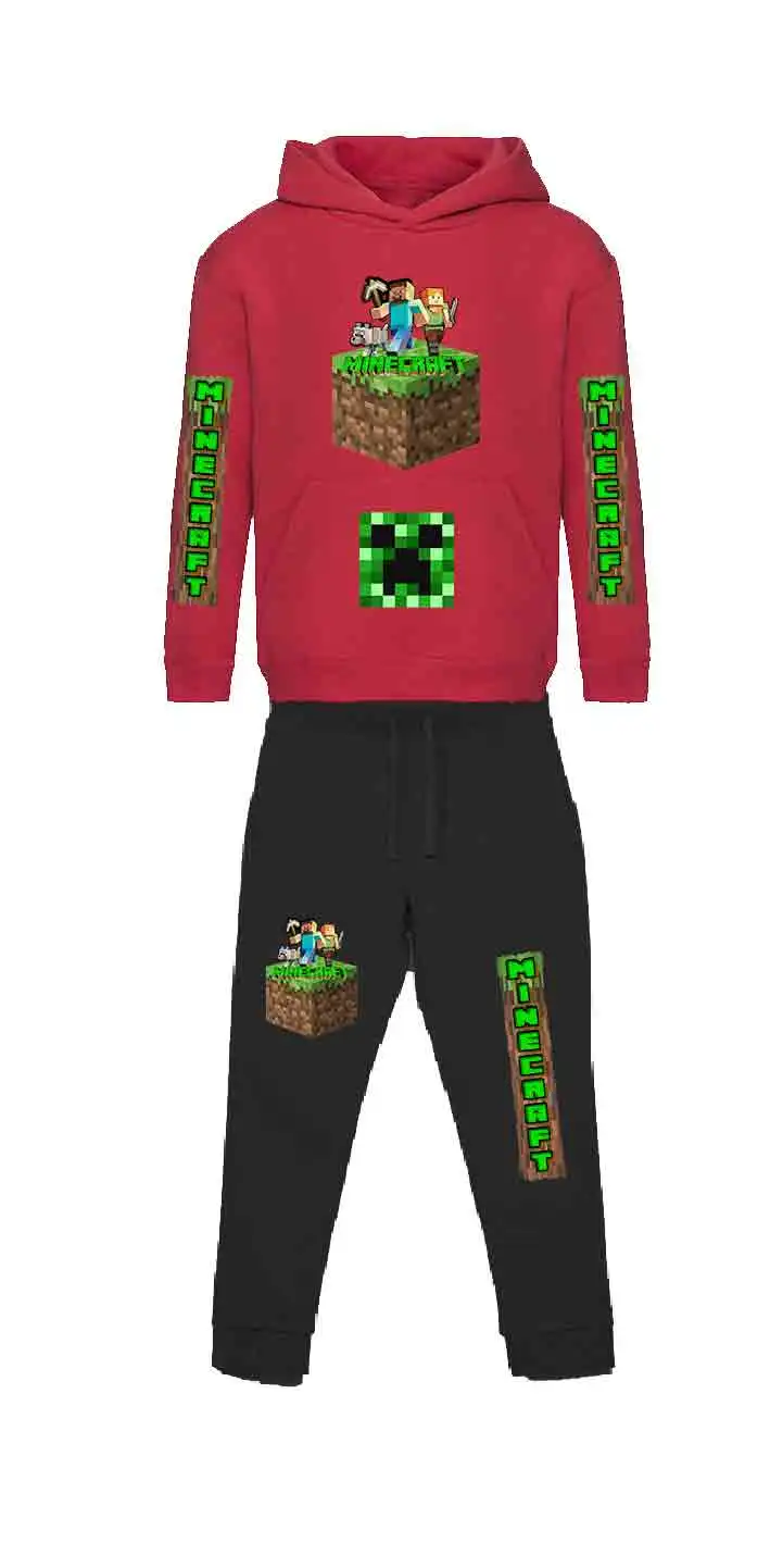 Minecraft and Friends company Tuta con Cappuccio 280gr - immagine 4