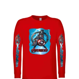 Capitan america and friends Felpa senza cappuccio IT