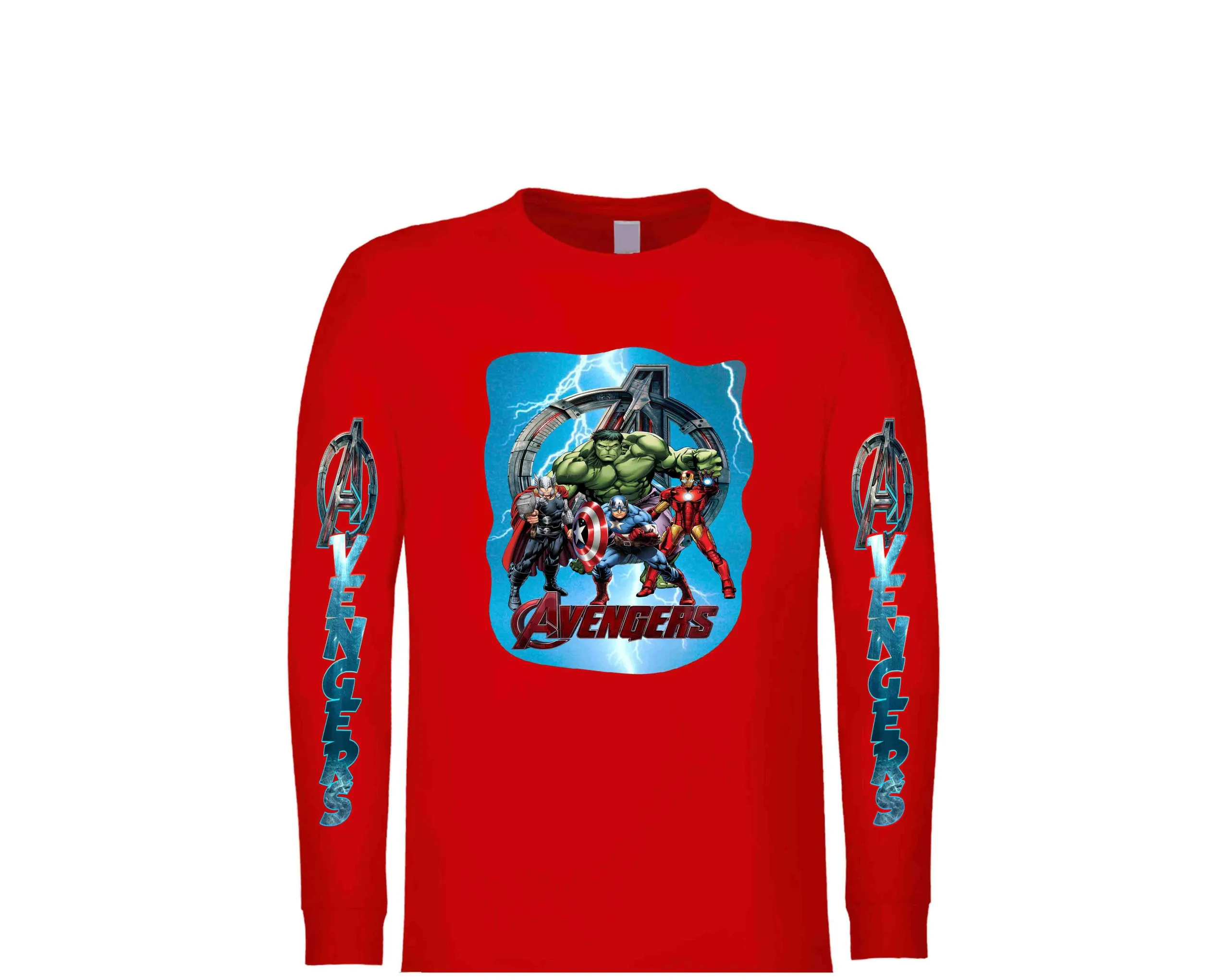 Avengers and friends Felpa senza cappuccio IT