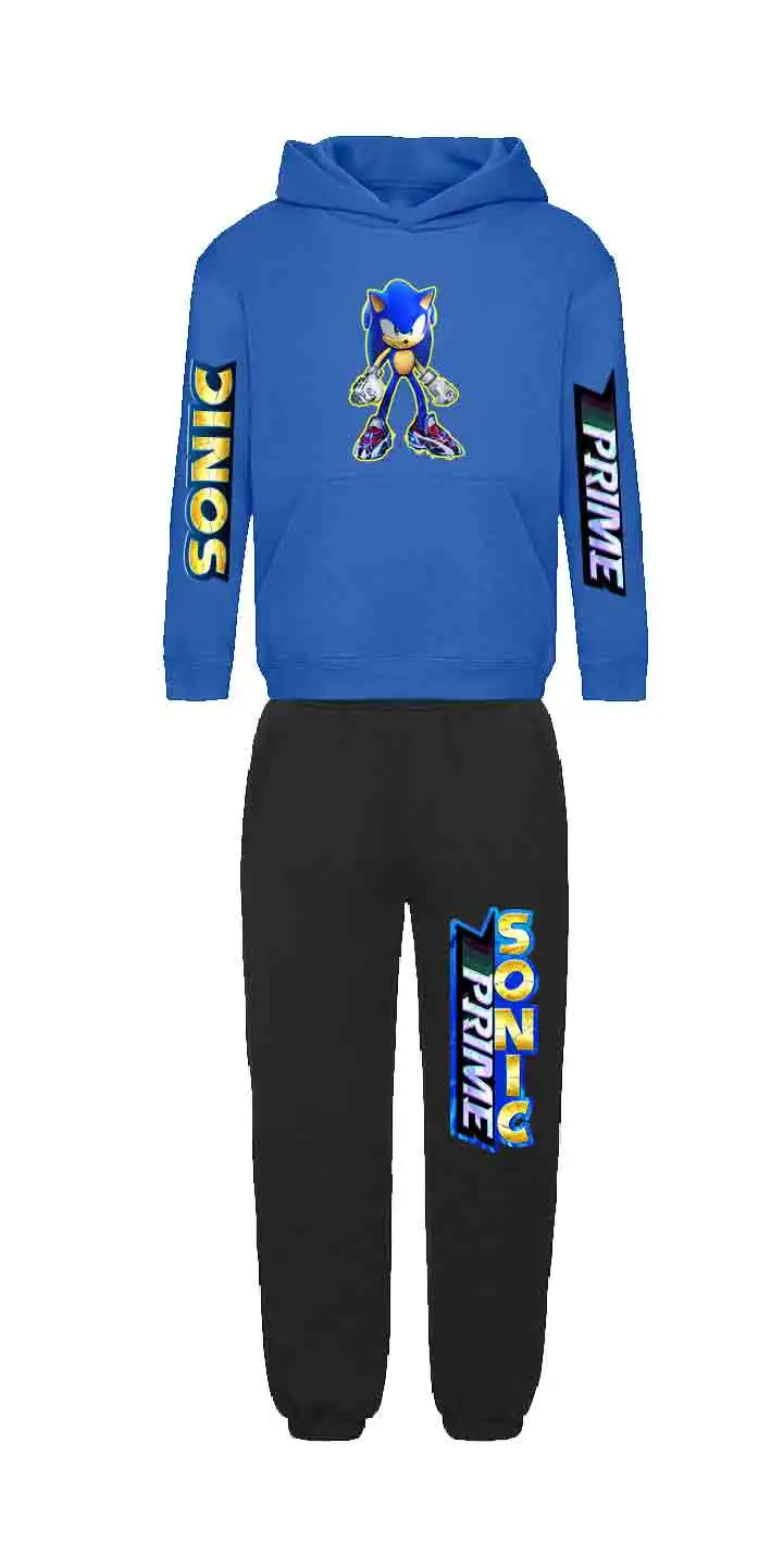 Sonic Prime and Friends company Tuta con Cappuccio 280GR - immagine 2